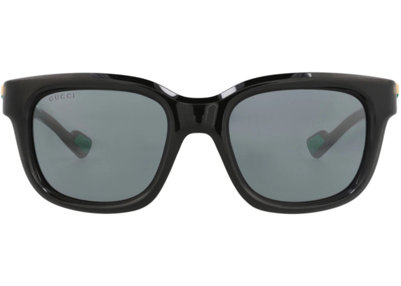 Gucci Square-Frame Injection Sunglasses Black Black Grey (GG1621S-30014935-001) 1