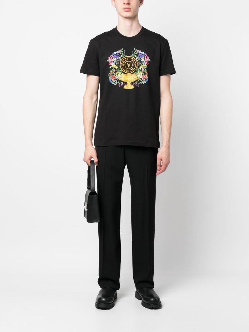 graphic-logo-print T-shirt - 2