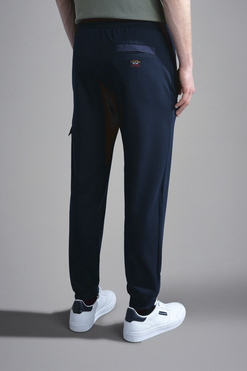 STRETCH COTTON TRACK-PANTS WITH TYPHOON® INSERTS 3