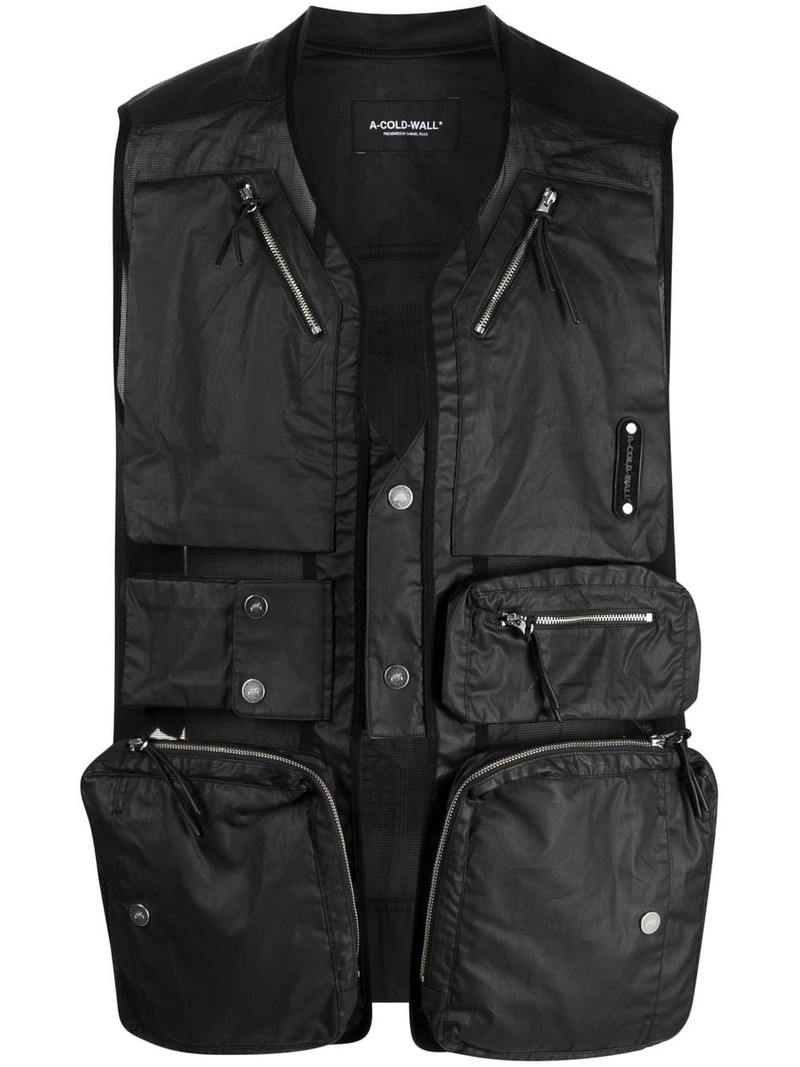 panelled utility vest 1