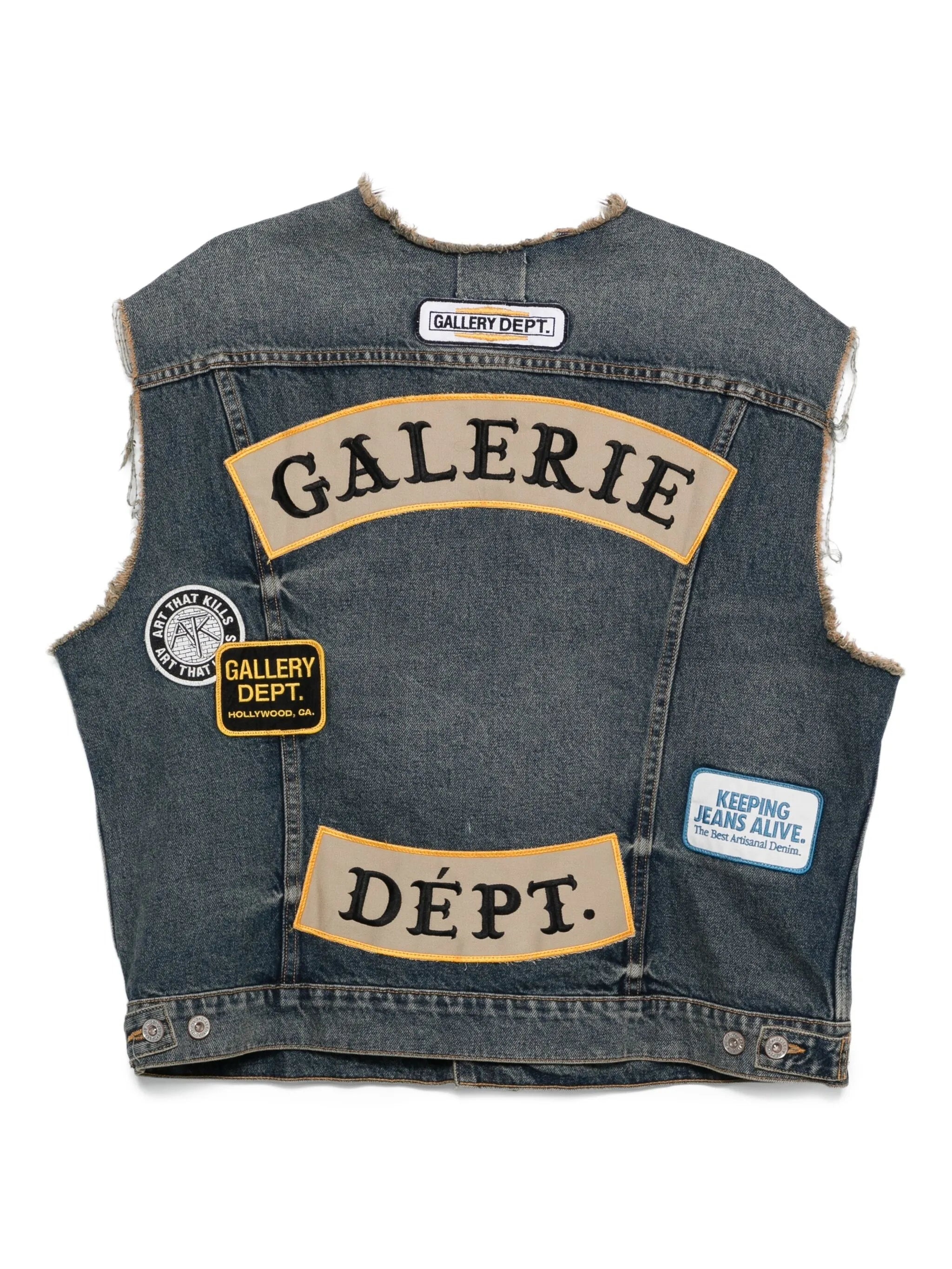 Gallery Dept. Denim Waistcoat - 2