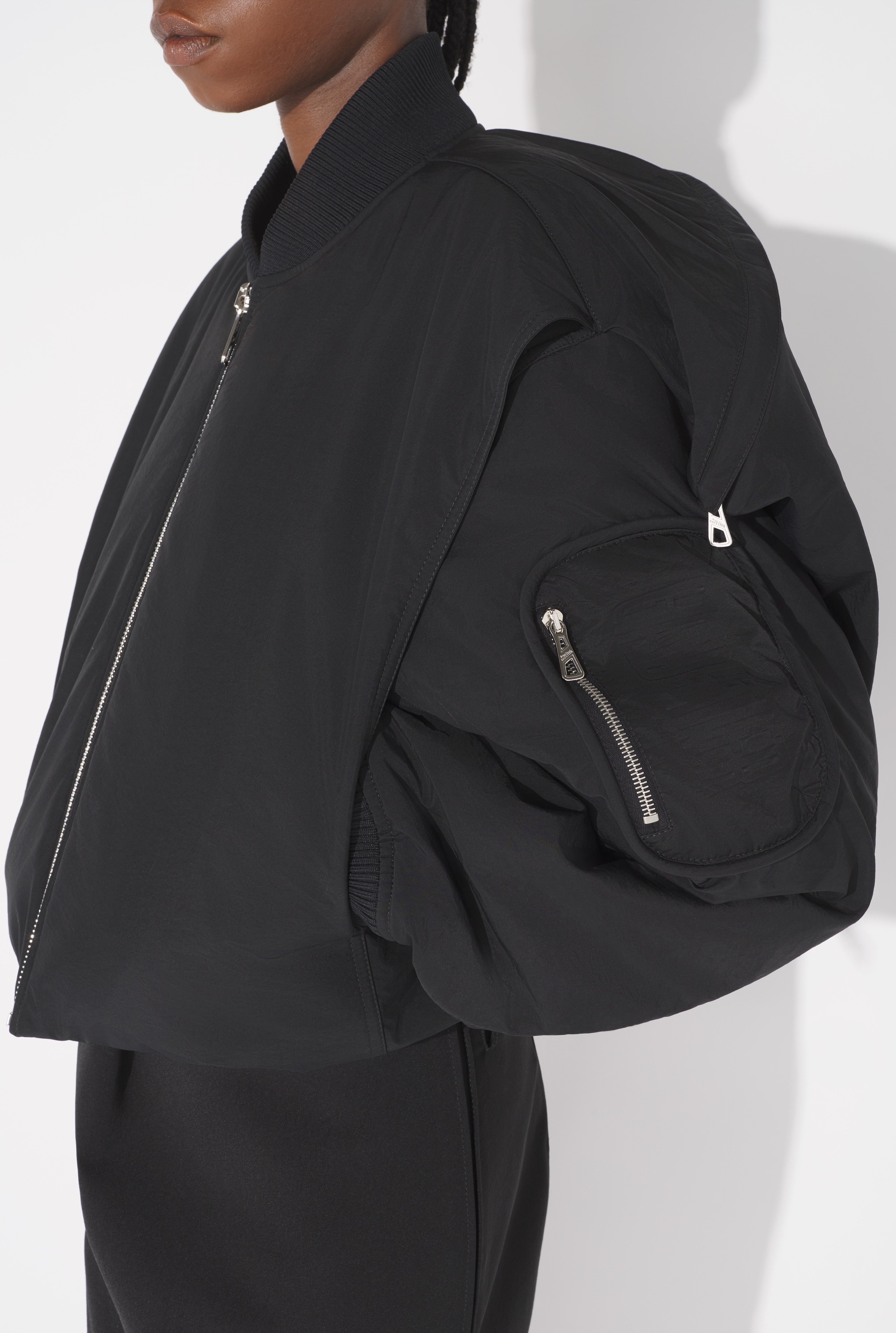 THE HOODED BOMBER JACKET - 6
