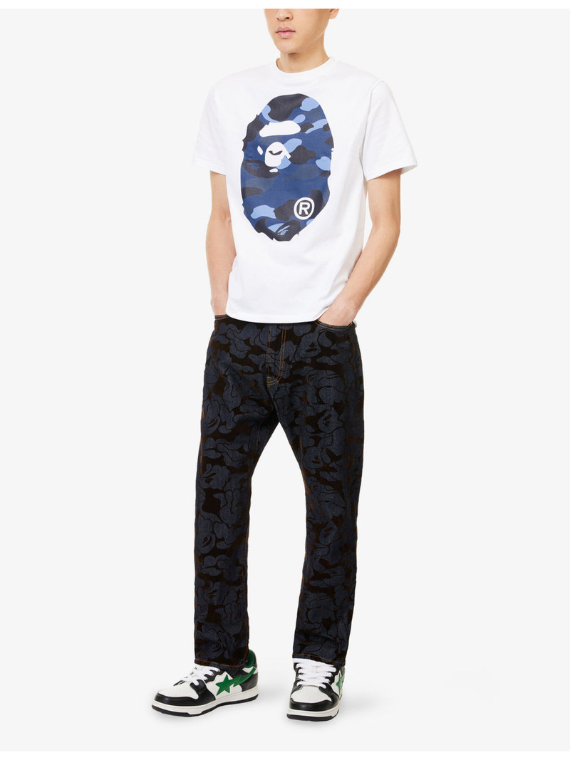 A BATHING APE® Colour Camouflage Big Ape Short-Sleeve Cotton T-Shirt outlook