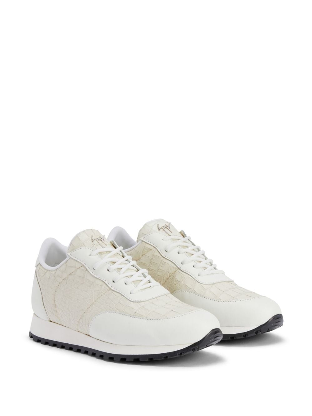 Kimi leather low-top sneakers - 2