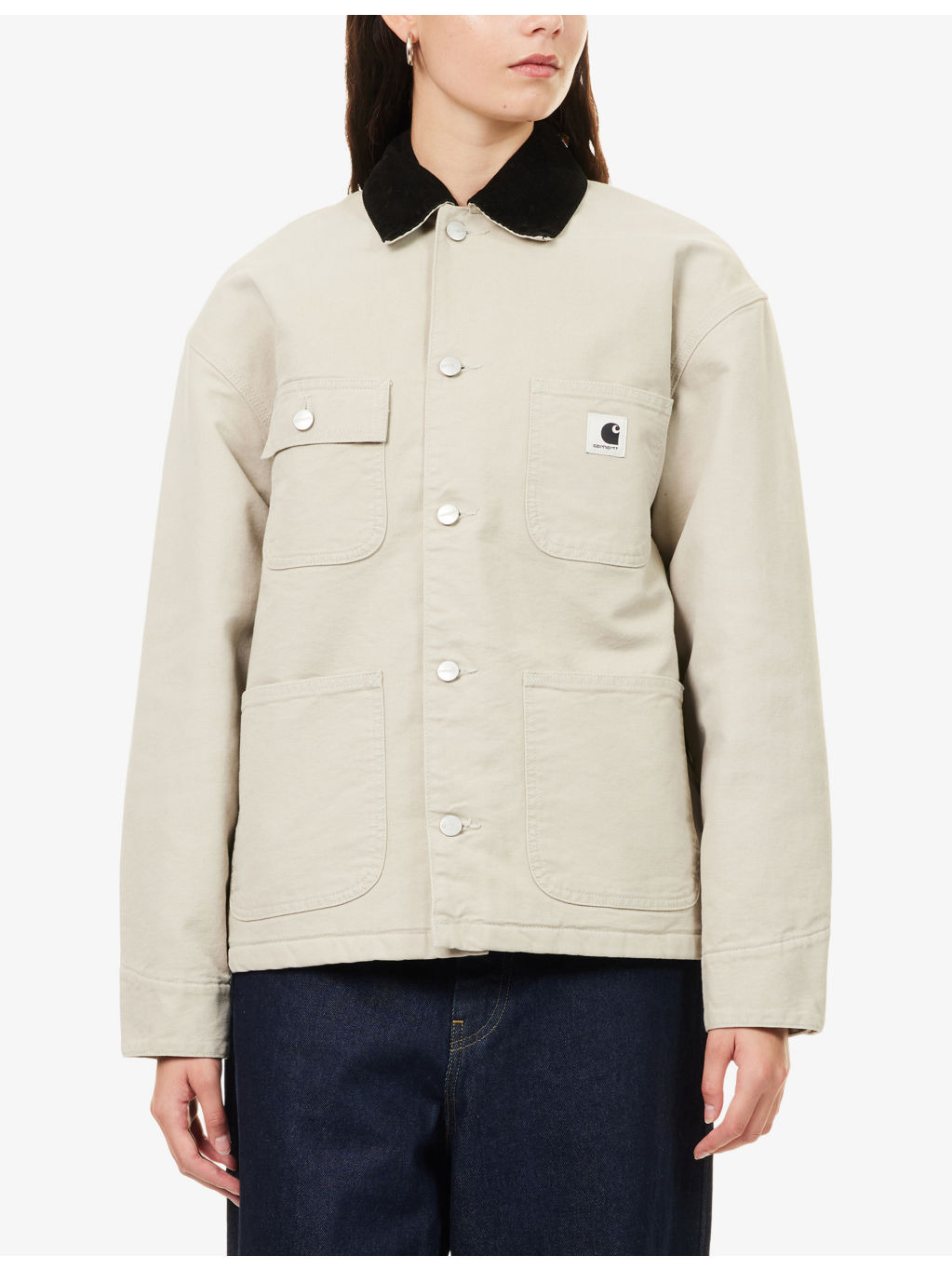 OG Michigan Corduroy-Collar Cotton Jacket - 3