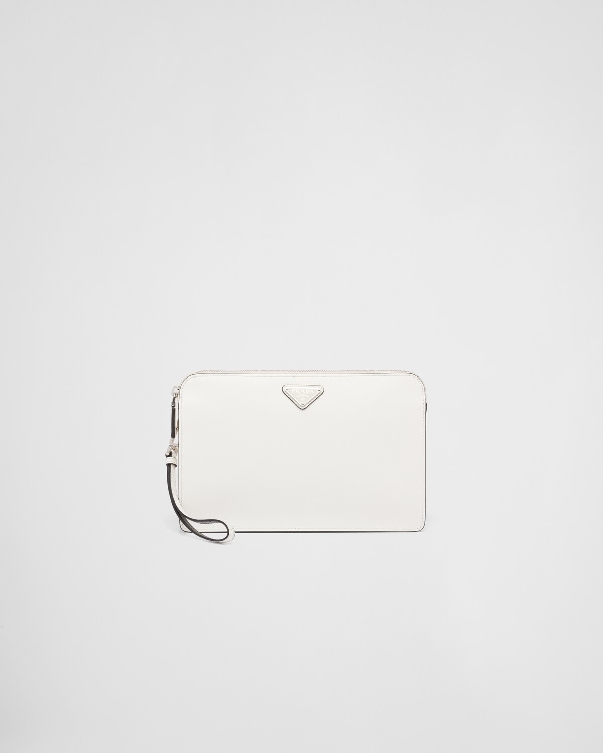 Saffiano leather pouch - 1