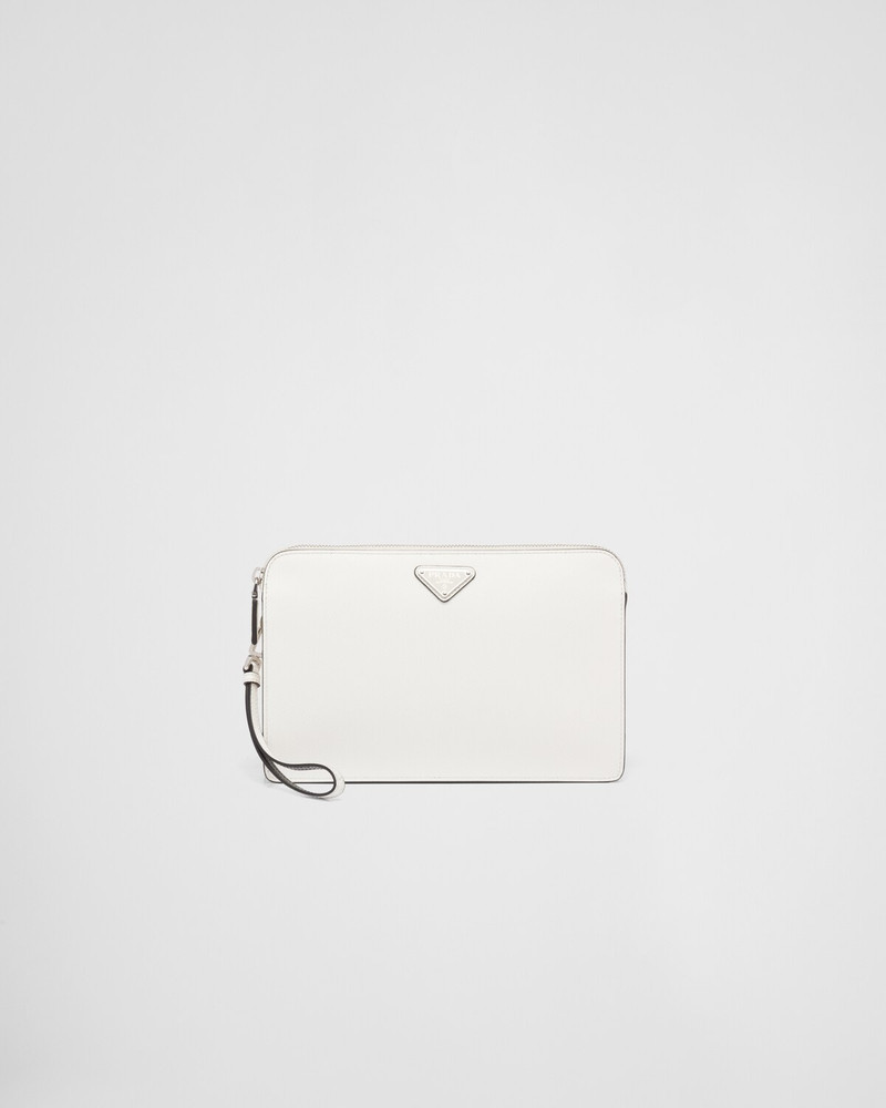 Saffiano leather pouch 1
