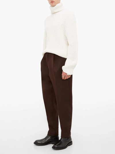 Bottega Veneta Tailored wool slim-leg trousers outlook