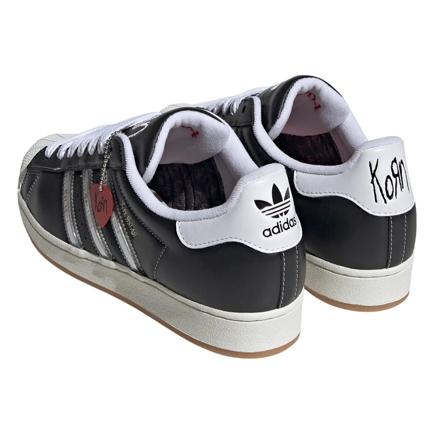 adidas x KoRn Superstar 'Black Whtie' IH1313 - 4