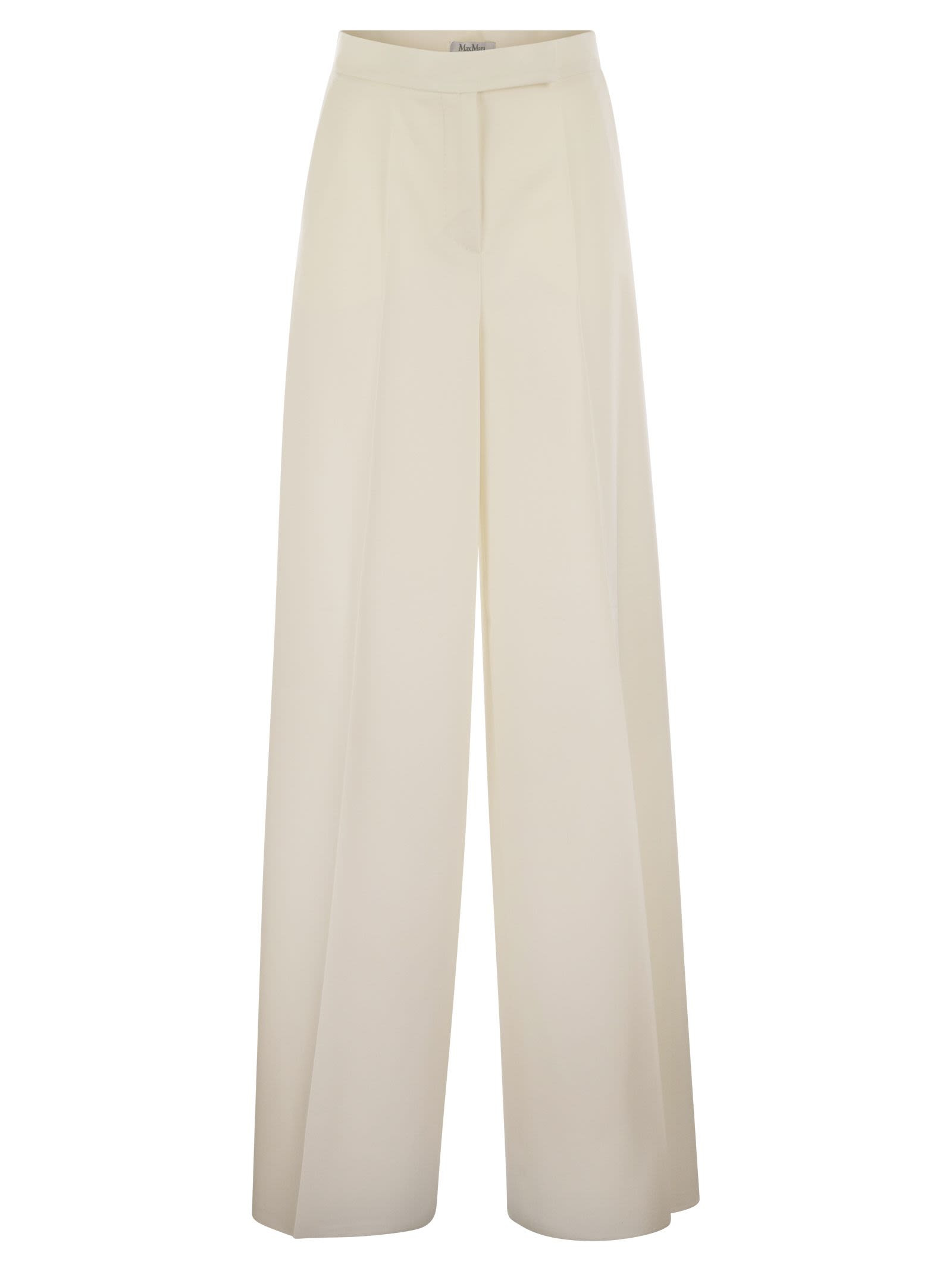 Maxmara Women Ninfa - Wool Gabardine Trousers - 1