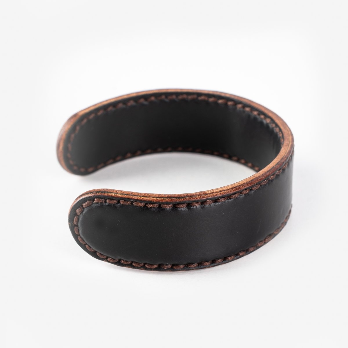 OGL-BV-CUFF-BLK OGL Brave Shell Cordovan Wrist Cuff - Black - 4