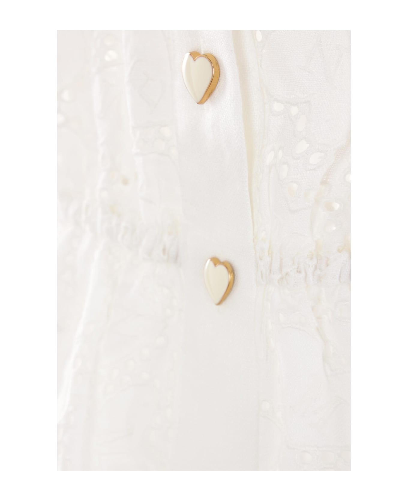 Crush Embroidred Playsuit - 4