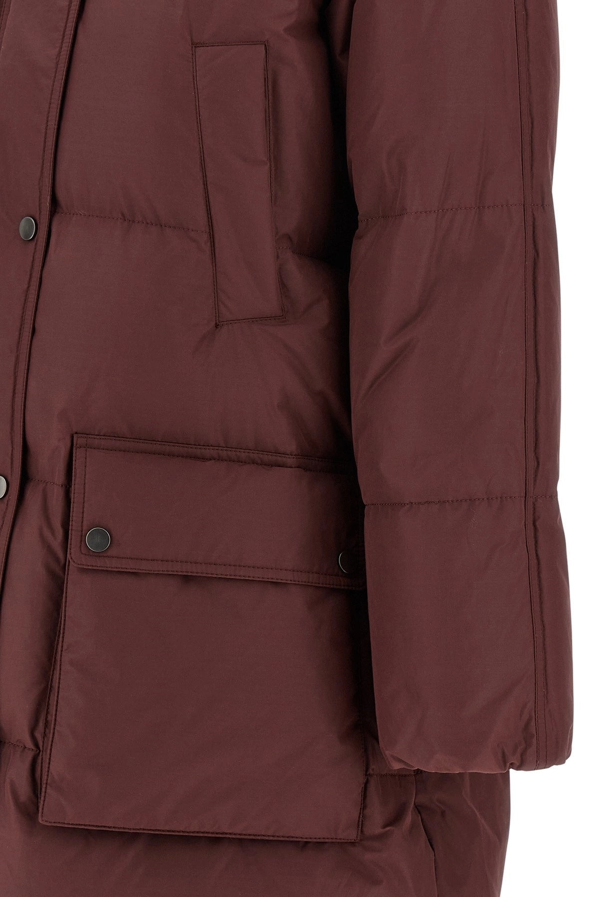 Brunello Cucinelli Women 'Shiny Zipper Pull' Down Jacket - 6