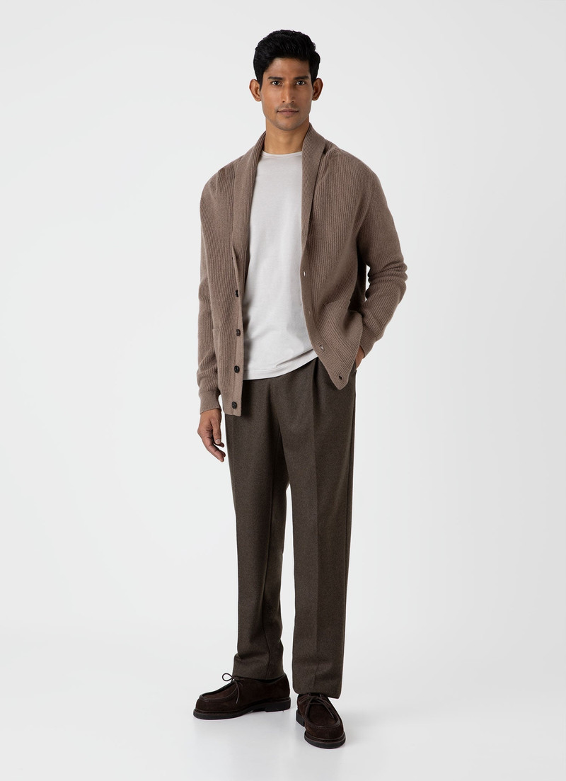 Sunspel Shawl Neck Cardigan outlook
