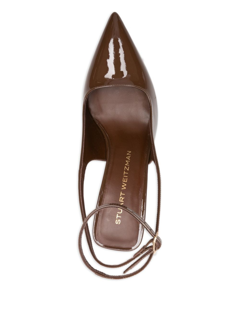 patent-leather ankle-strap pumps - 4