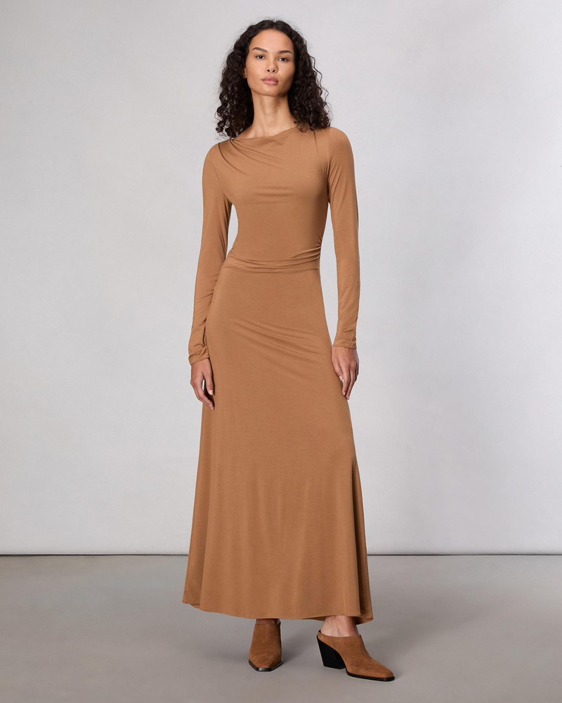 Luca Draped Maxi Dress 2