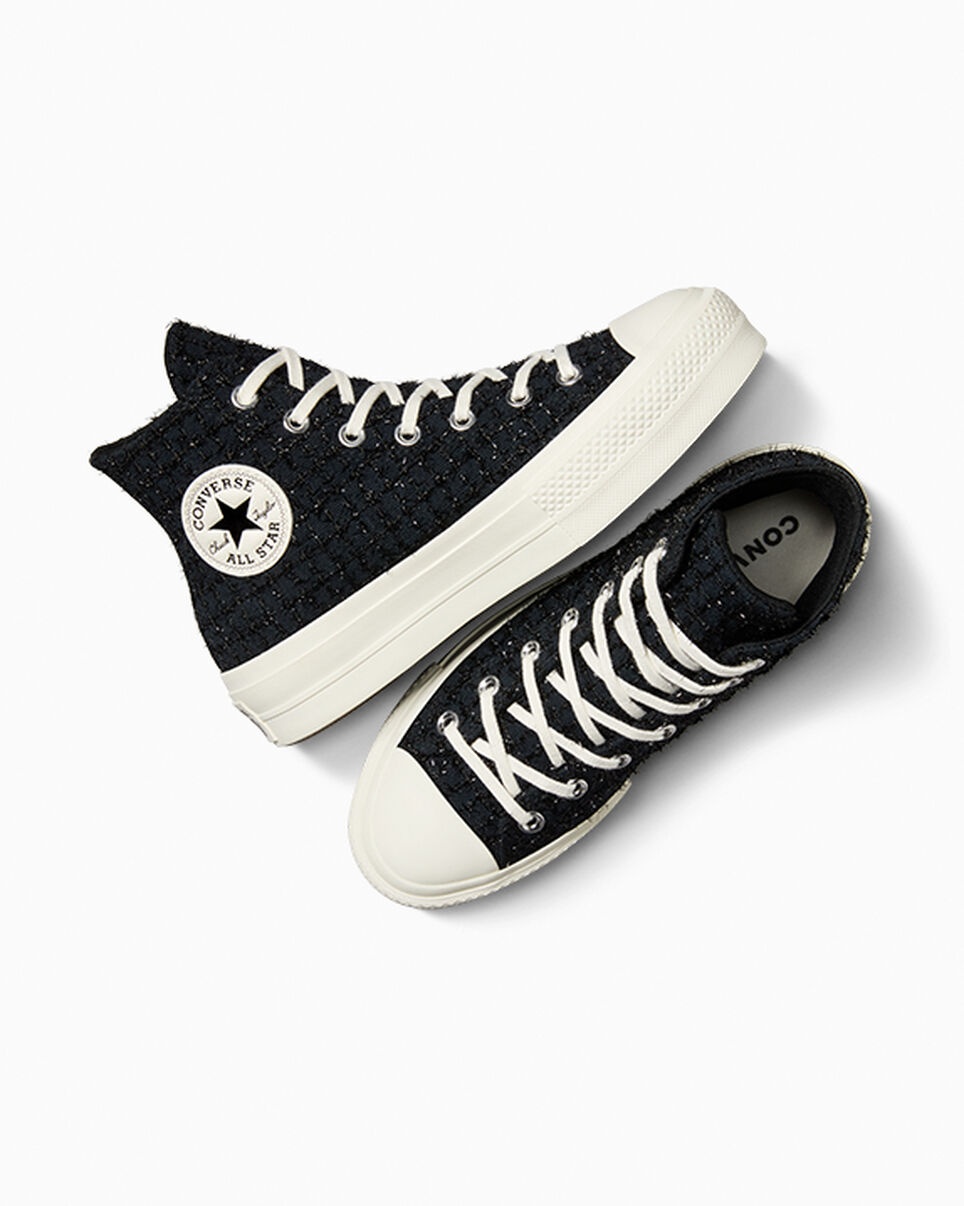Chuck Taylor All Star Lift Platform Tweed Shimmer - 5