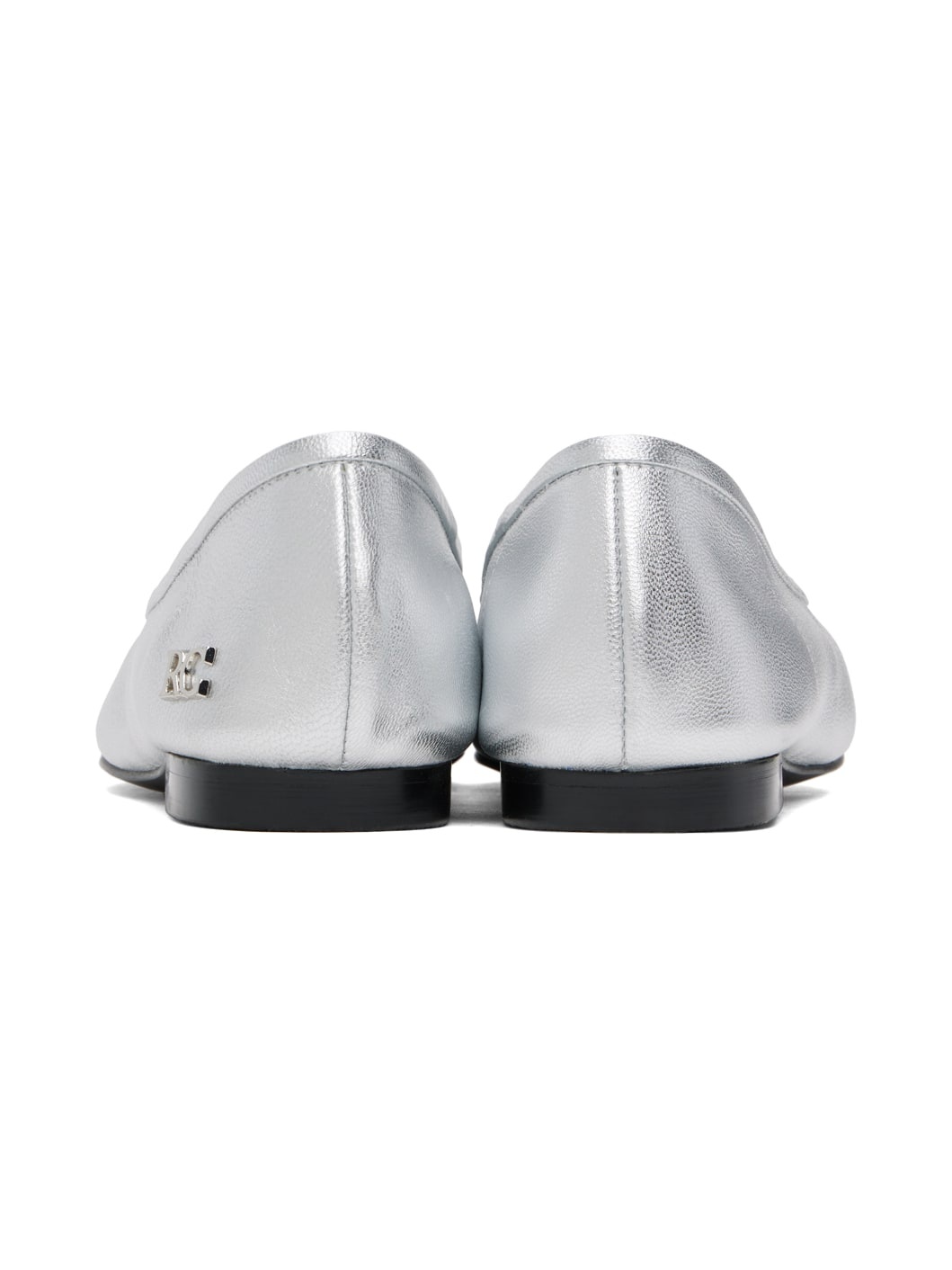 Silver Katharina Ballerina Flats - 2
