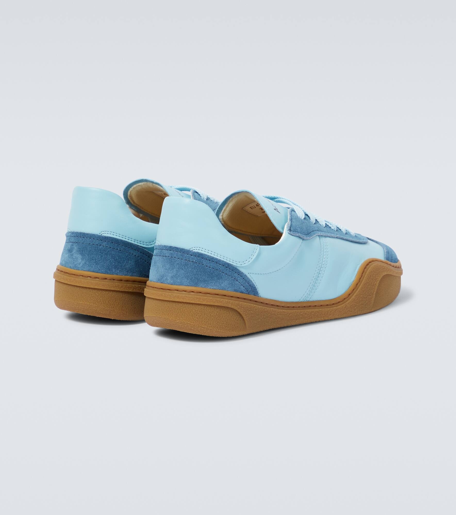 Bars M suede-trimmed sneakers - 6