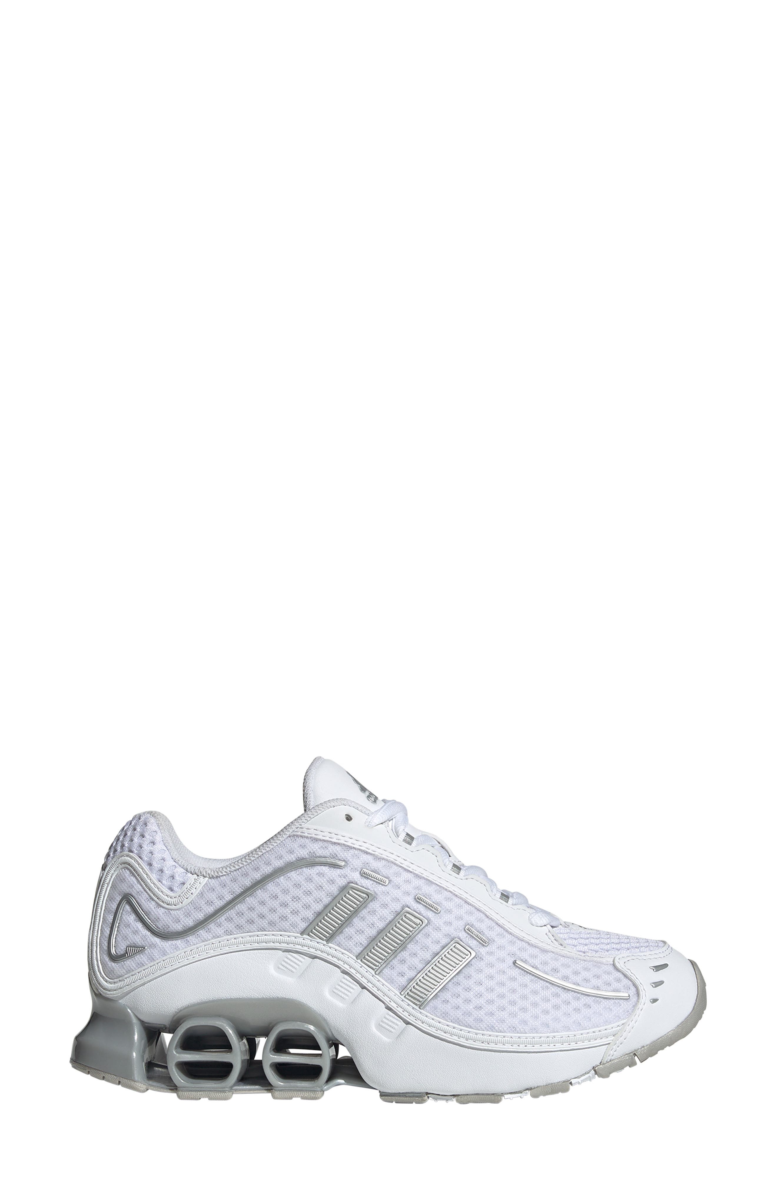 adidas Megaride 01 Sneaker in White/Silver Metallic/White at Nordstrom - 3