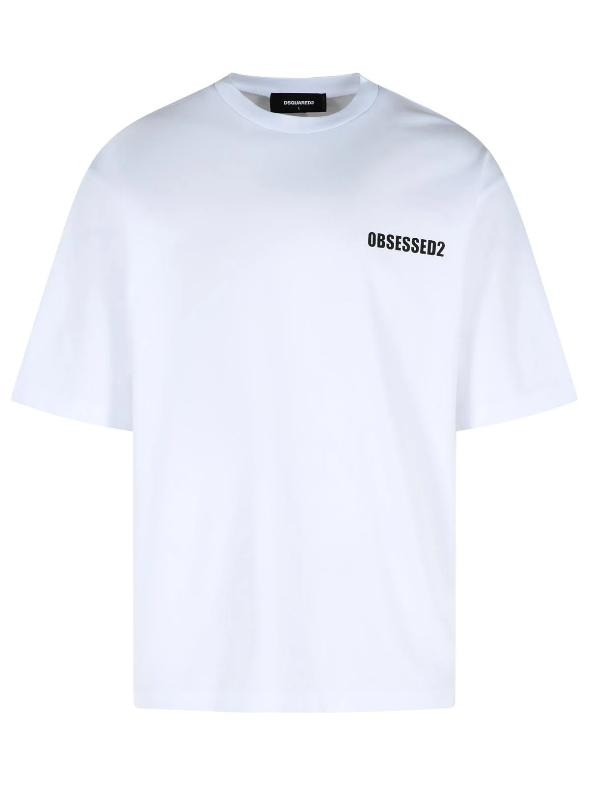 Dsquared2 'Obsessed' Black Cotton T-Shirt Men - 1