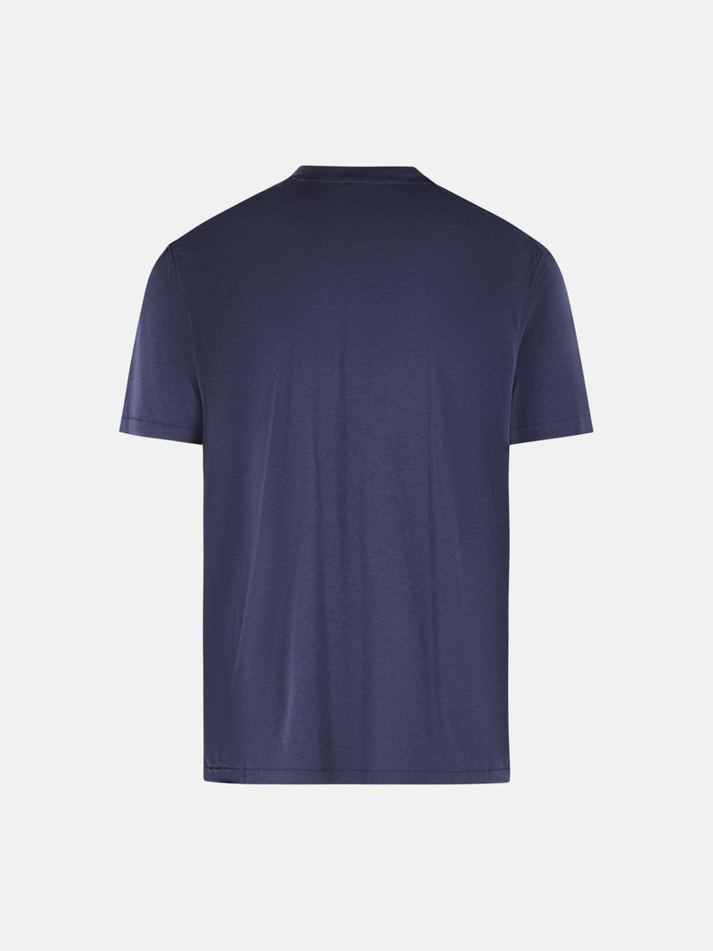 TOM FORD NAVY COTTON BLEND T-SHIRT outlook