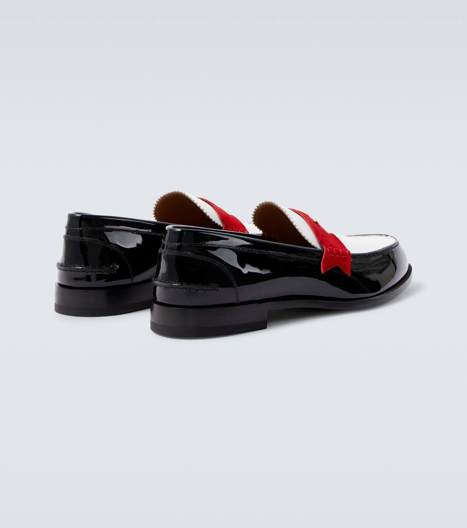 Penny patent leather penny loafers - 6