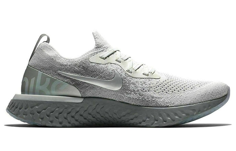 (WMNS) Nike Epic React Flyknit Premium 'Vast Grey Gold' AV3048-070 - 2