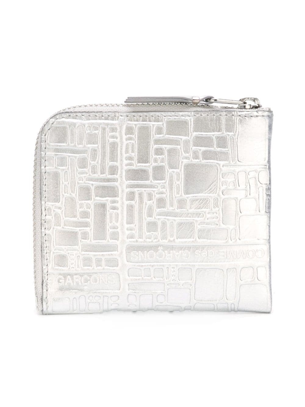 logo-embossed leather wallet - 4