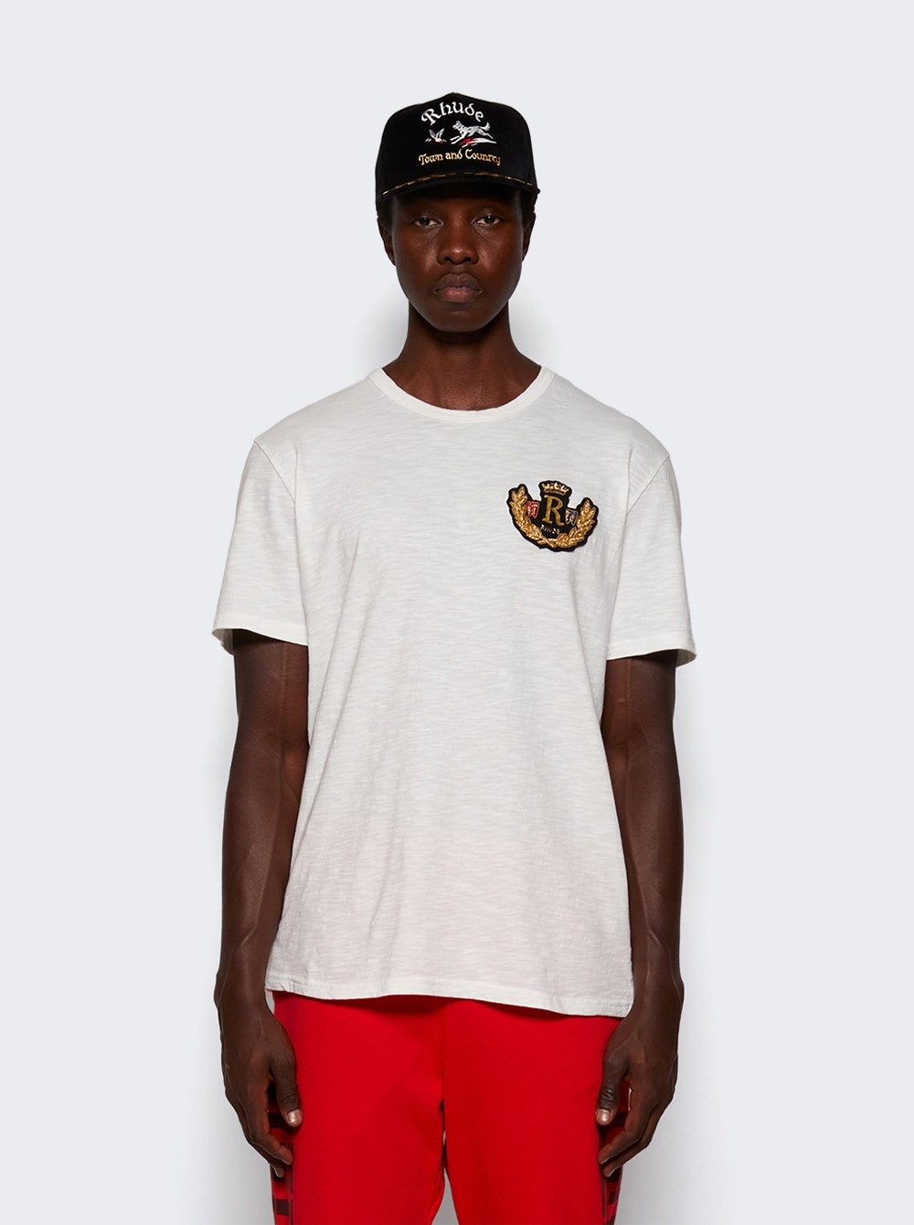 Rhude Crest Tee White - 3