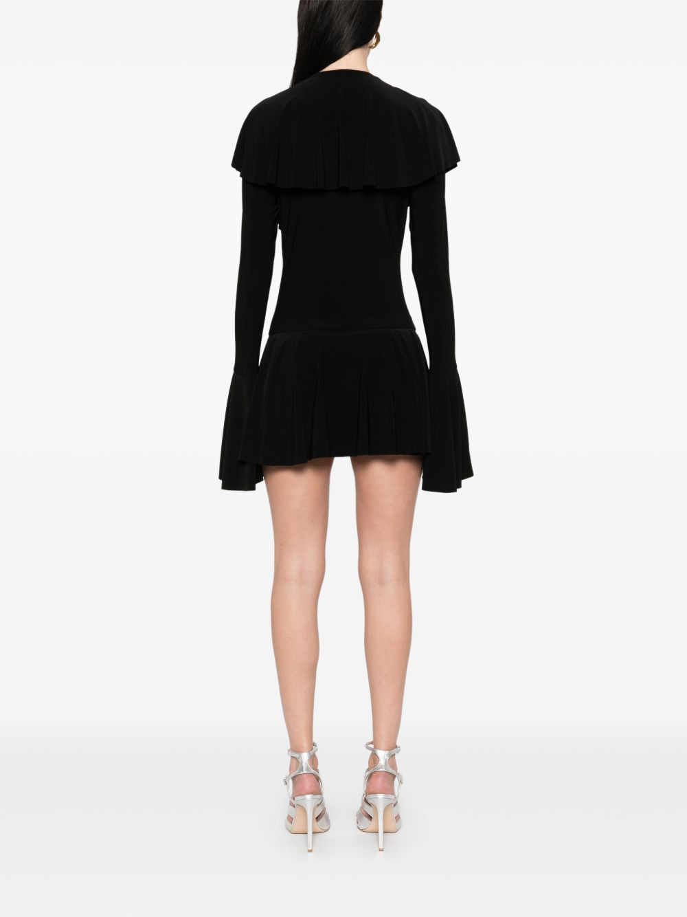 ruffled mini dress - 4