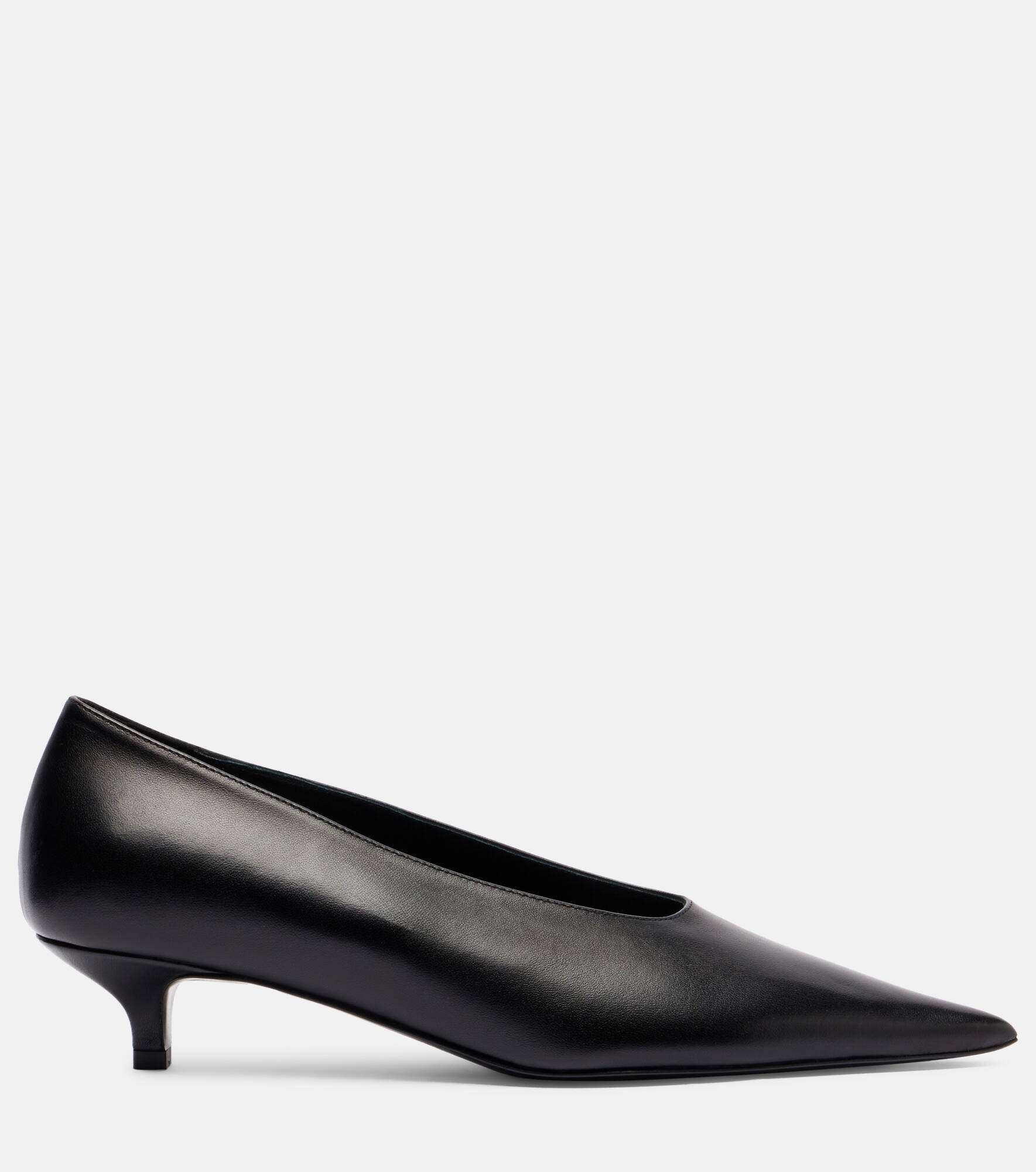 Leather pumps - 4