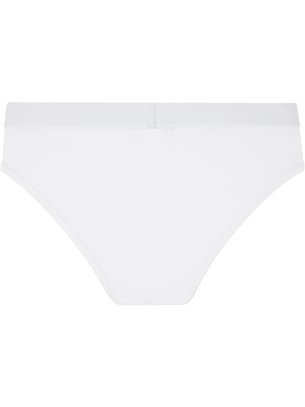 White 90s Vintage Logo Briefs - 2