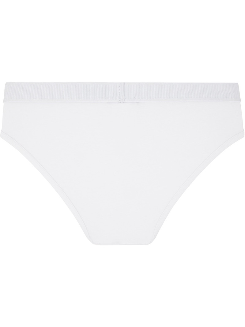 VERSACE White 90s Vintage Logo Briefs outlook