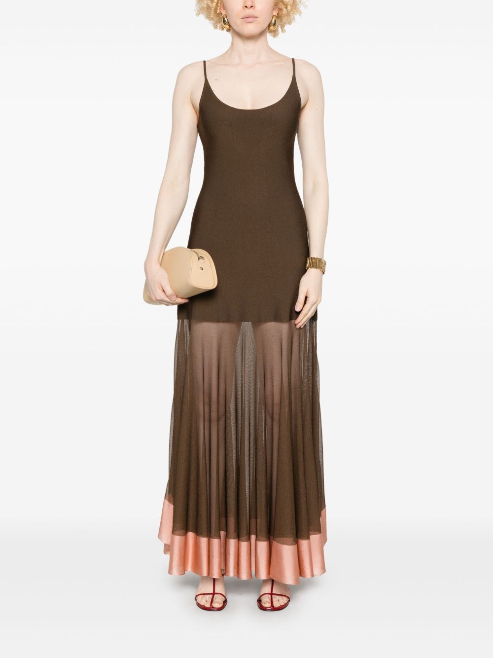 knitted maxi dress - 2