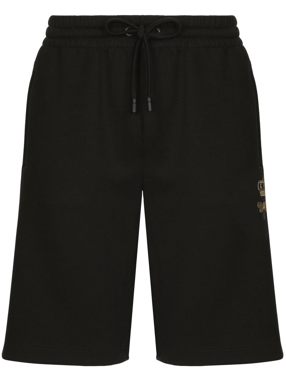 EMBROIDERED LOGO BERMUDA SHORTS - 5