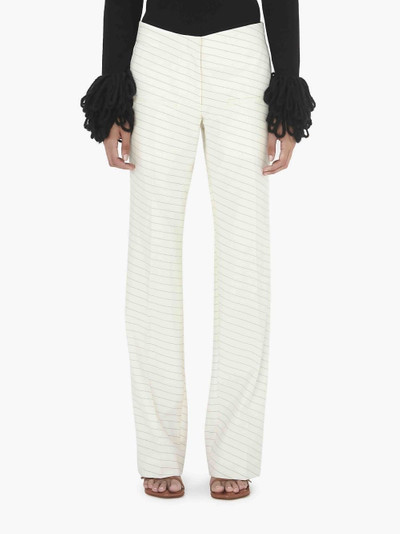 JW Anderson TAILORED STRAIGHT TROUSERS outlook