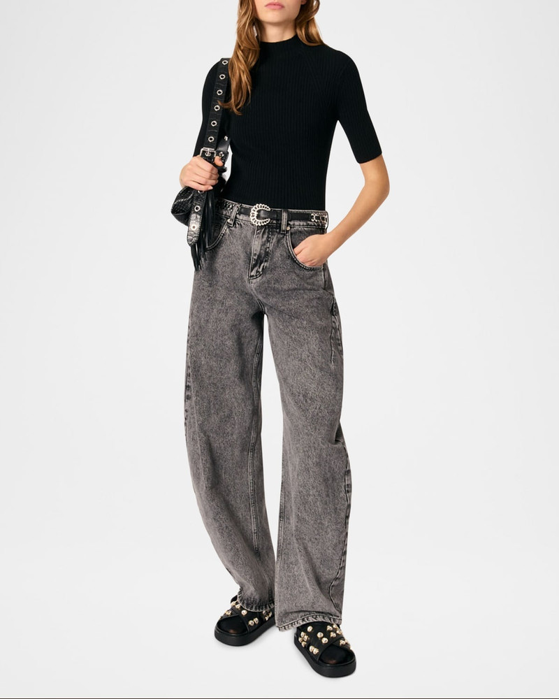 maje Maude Rib-Knit Sweater outlook