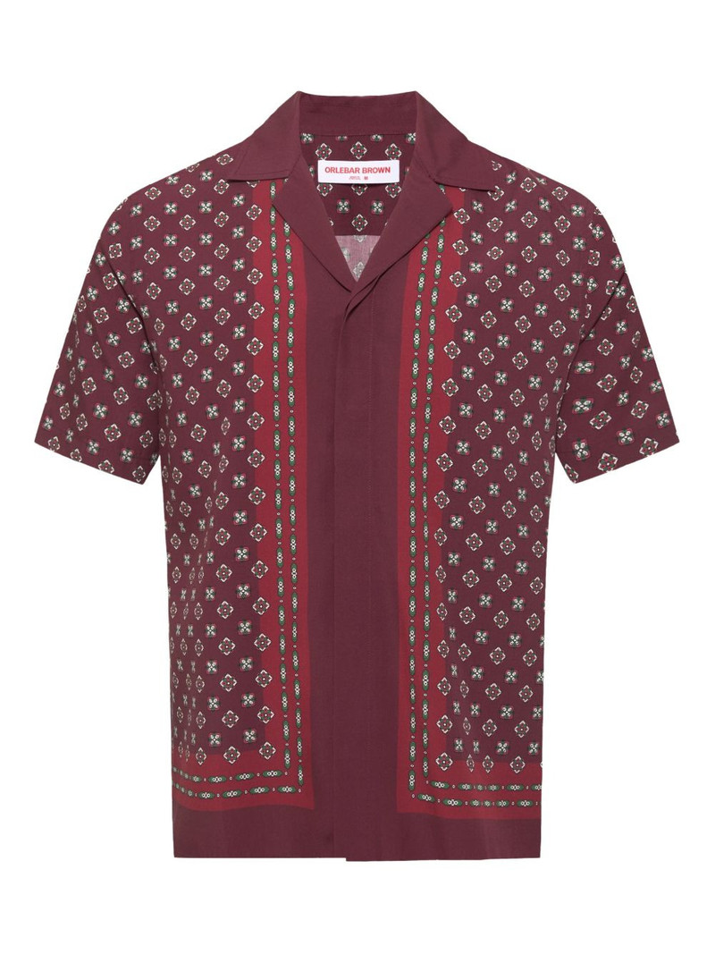 Maitan Luminis Border geometric-patterned shirt 1