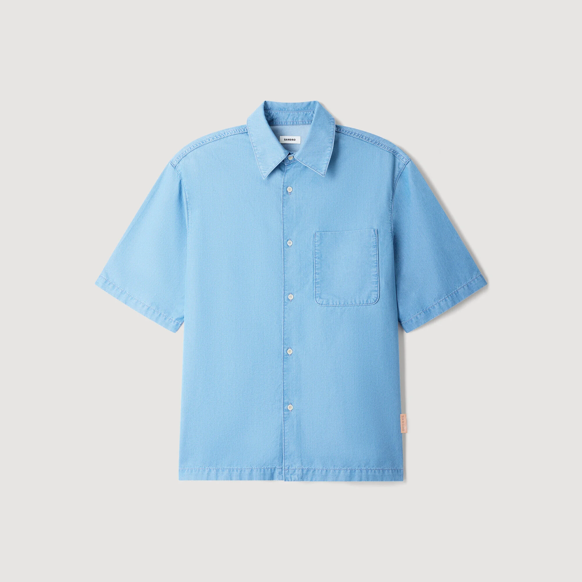 LOOSE-FIT FADED SHIRT - 1