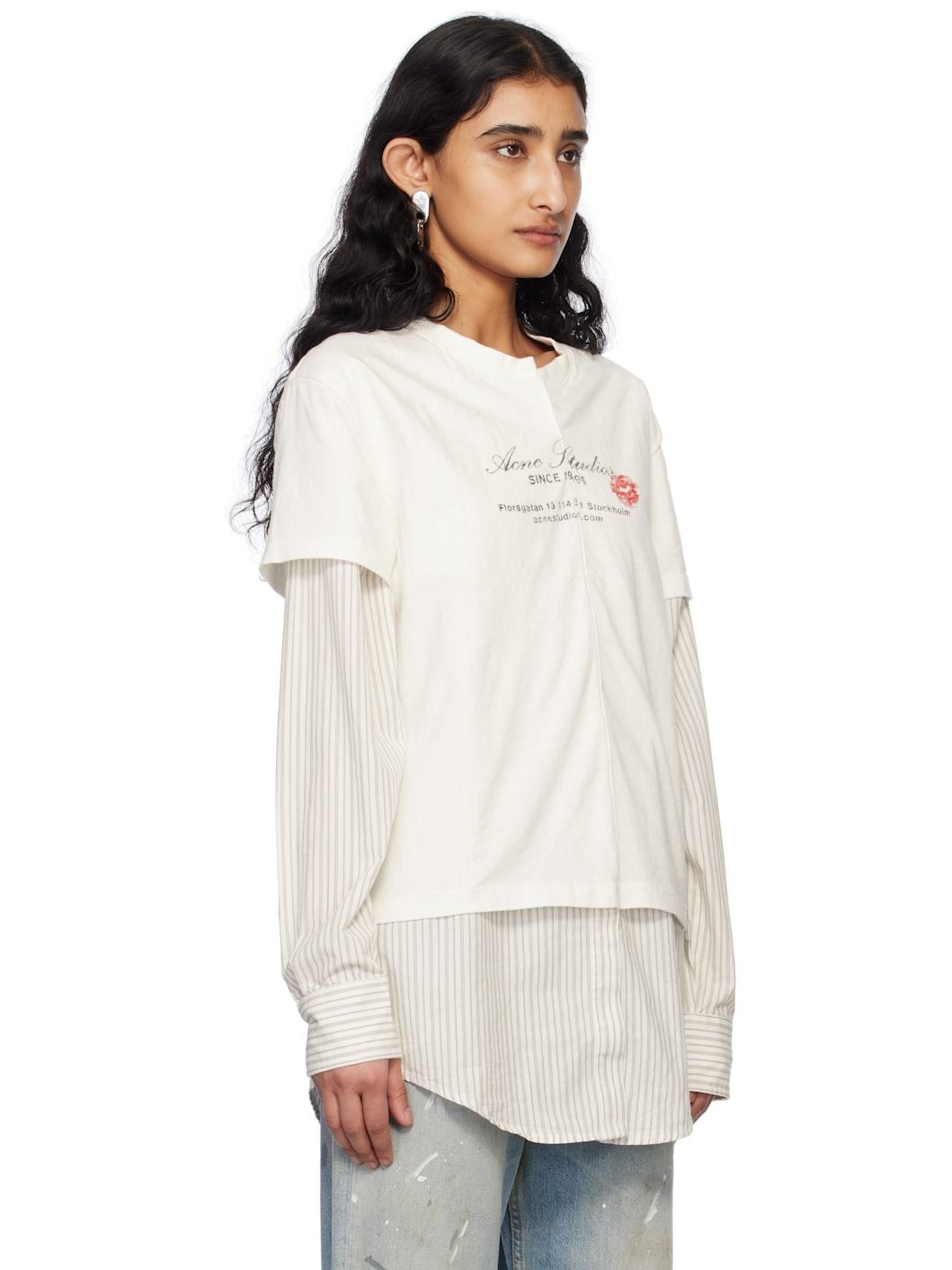 Off-White Layered T-shirt - 2