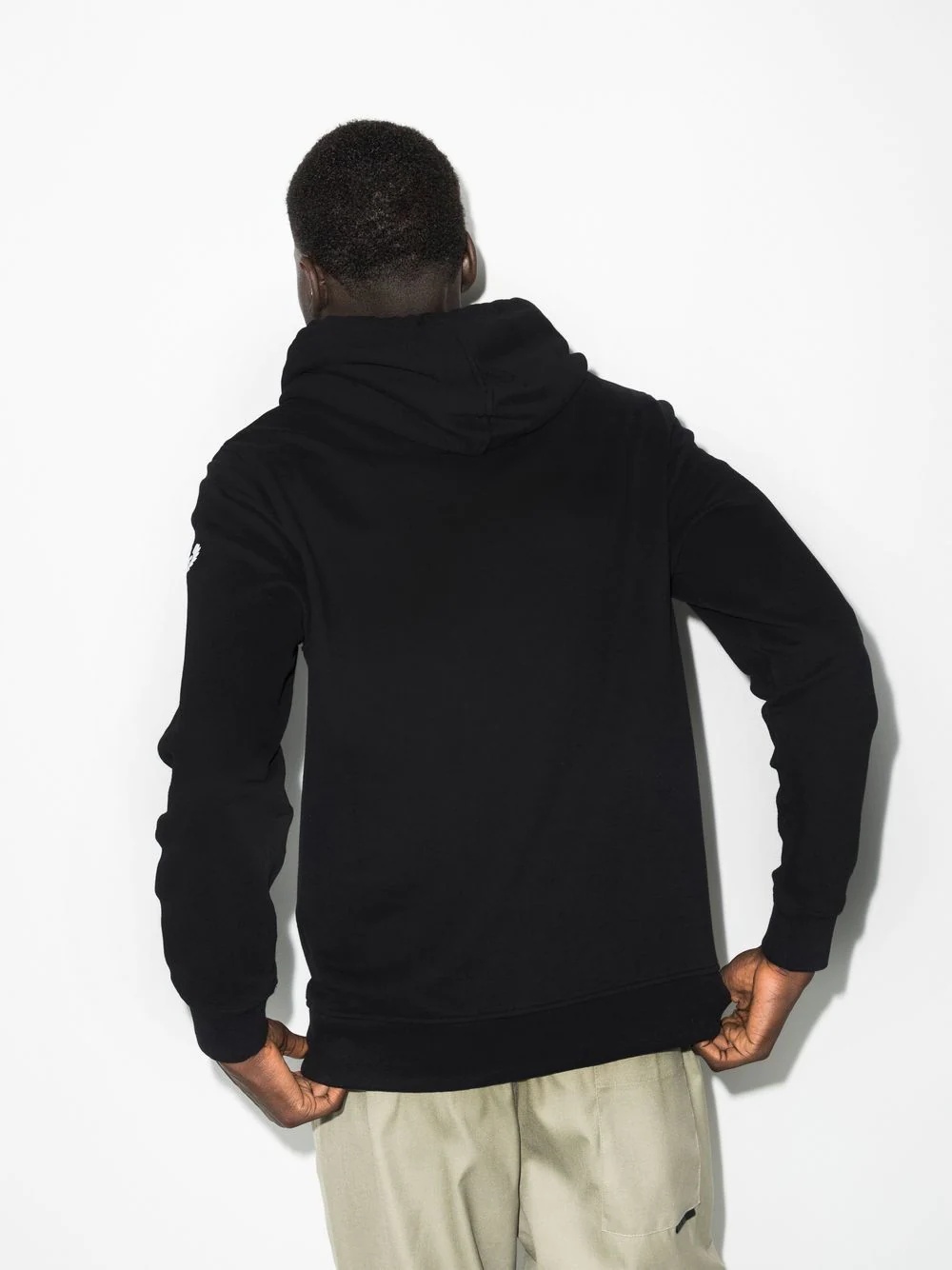 logo-print hoodie - 3