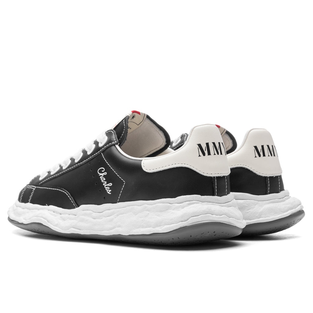 CHARLES LOT TOP SNEAKERS - BLACK - 3
