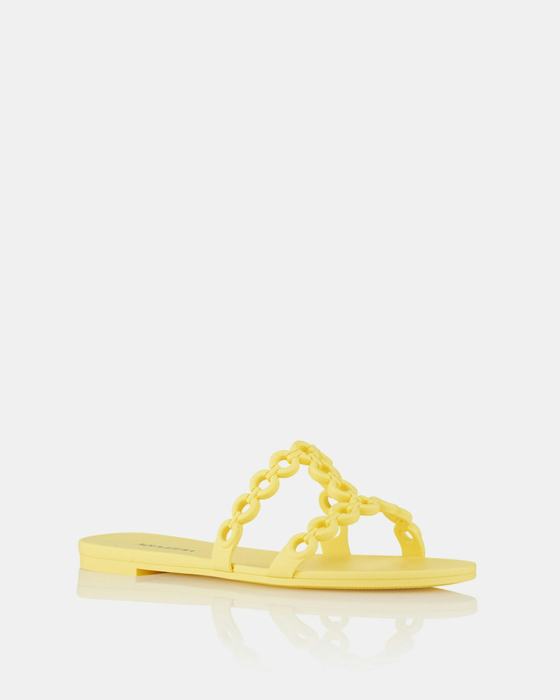 AQUAZZURA Infinity Chain Jelly Sandal Flat outlook