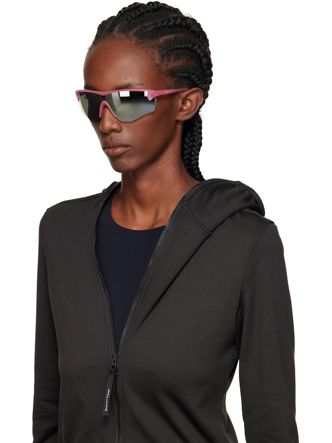Pink Junya Racer Sunglasses - 4