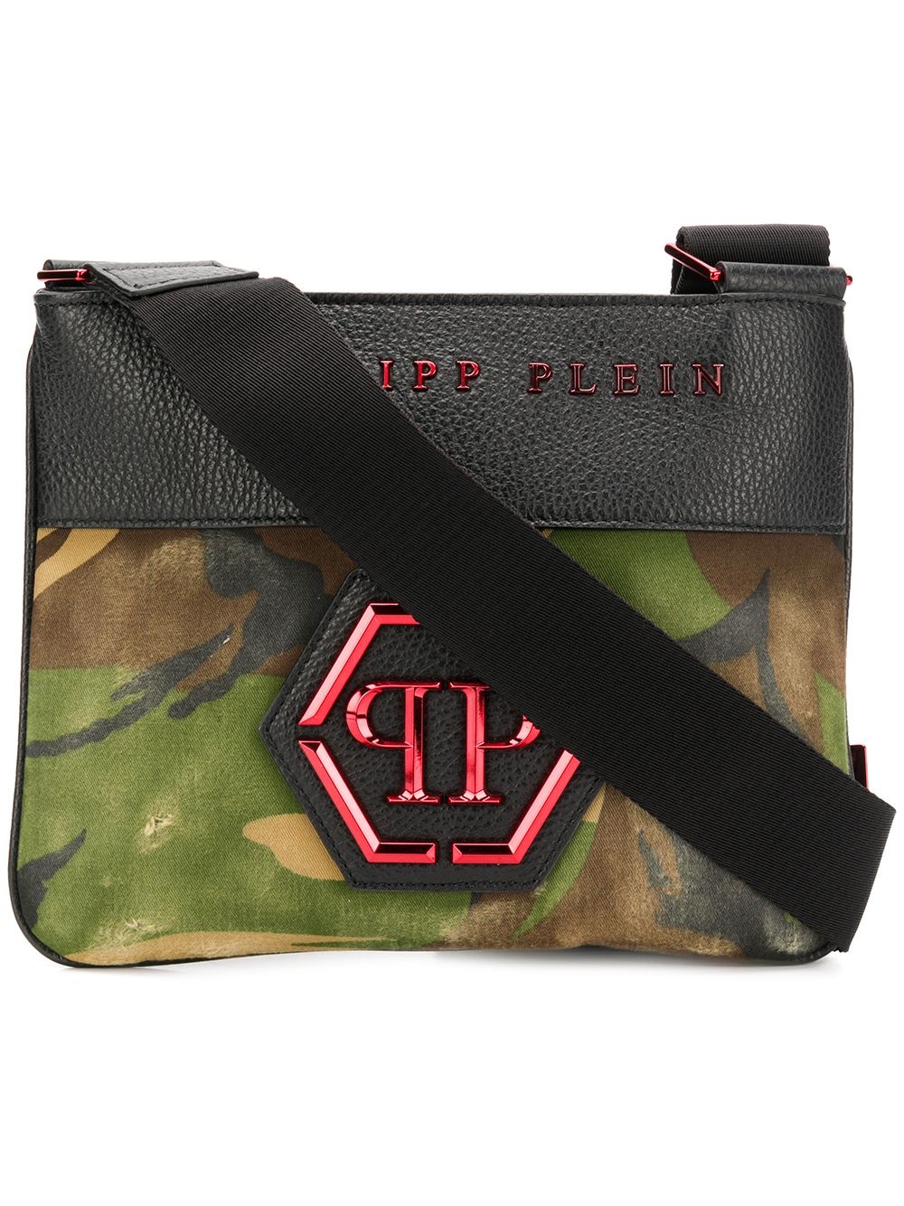 camouflage shoulder bag - 1