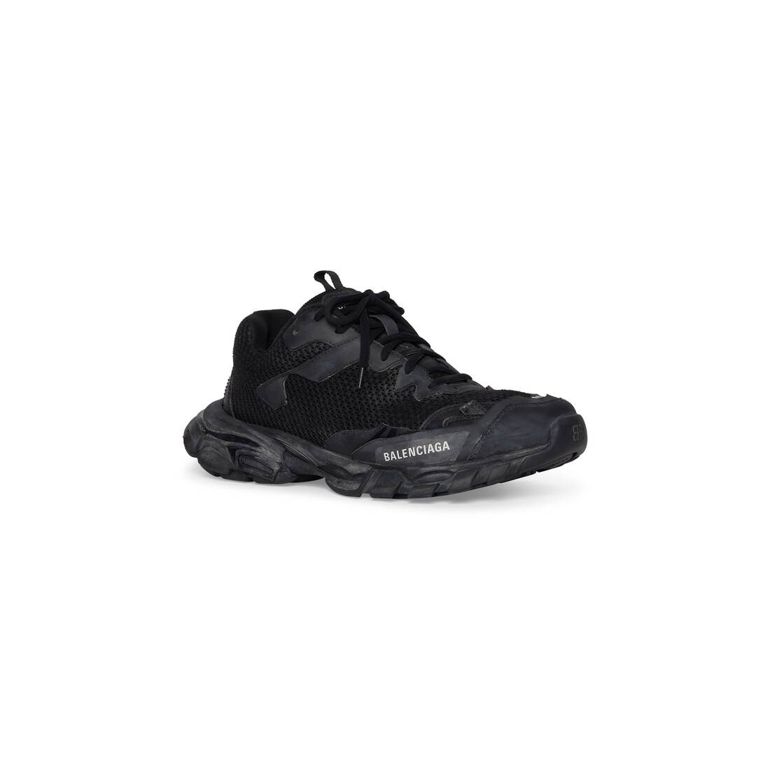 Women's Track.3 Sneaker in Black - 2