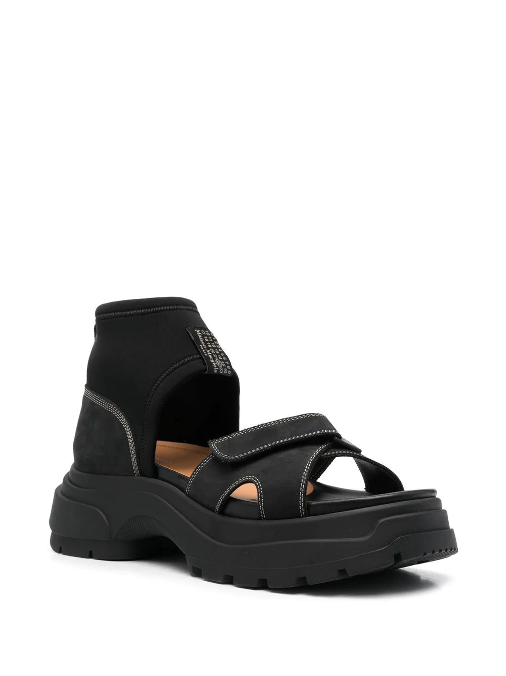 touch-strap chunky-sole sandals - 2
