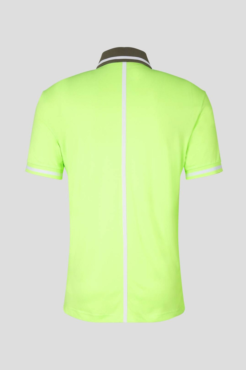 BOGNER EMILO FUNCTIONAL POLO SHIRT IN LIME outlook