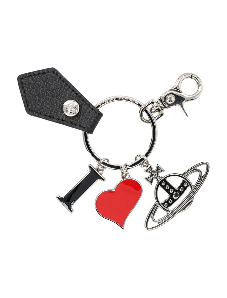 Multicolor metal keyring - 2